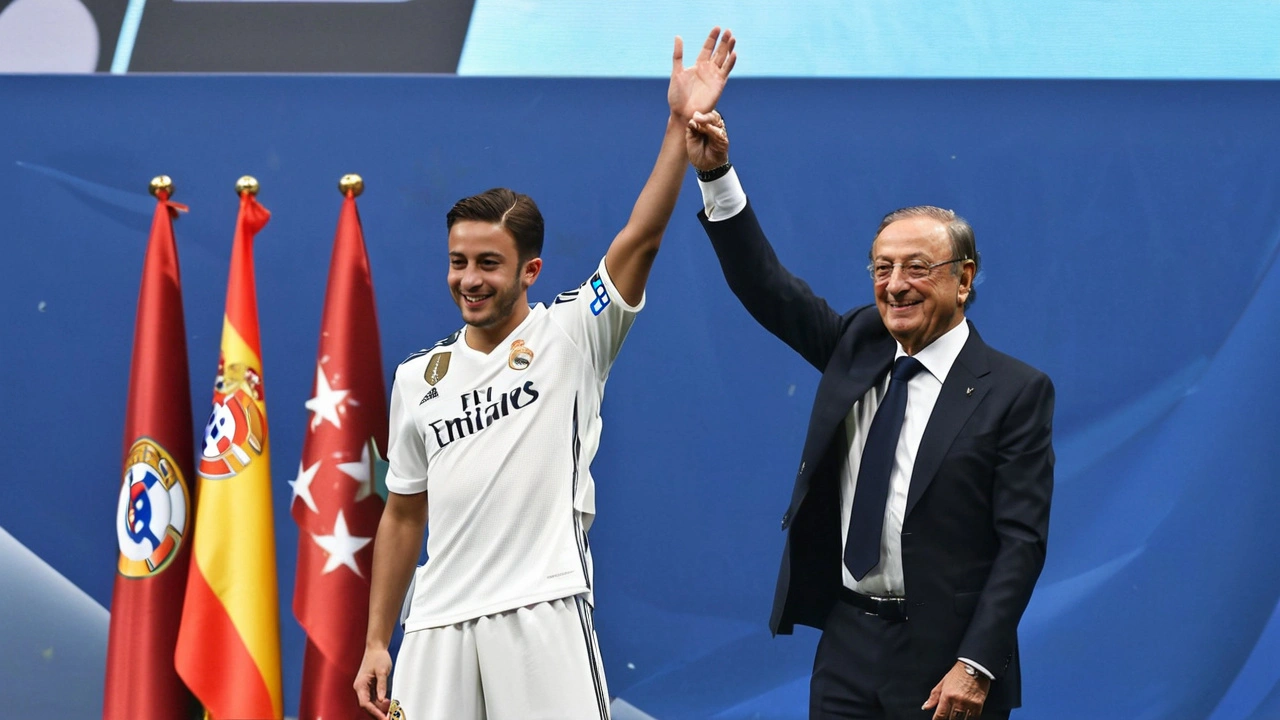 Florentino Pérez Exalta Palmeiras Durante Apresentação de Endrick no Real Madrid