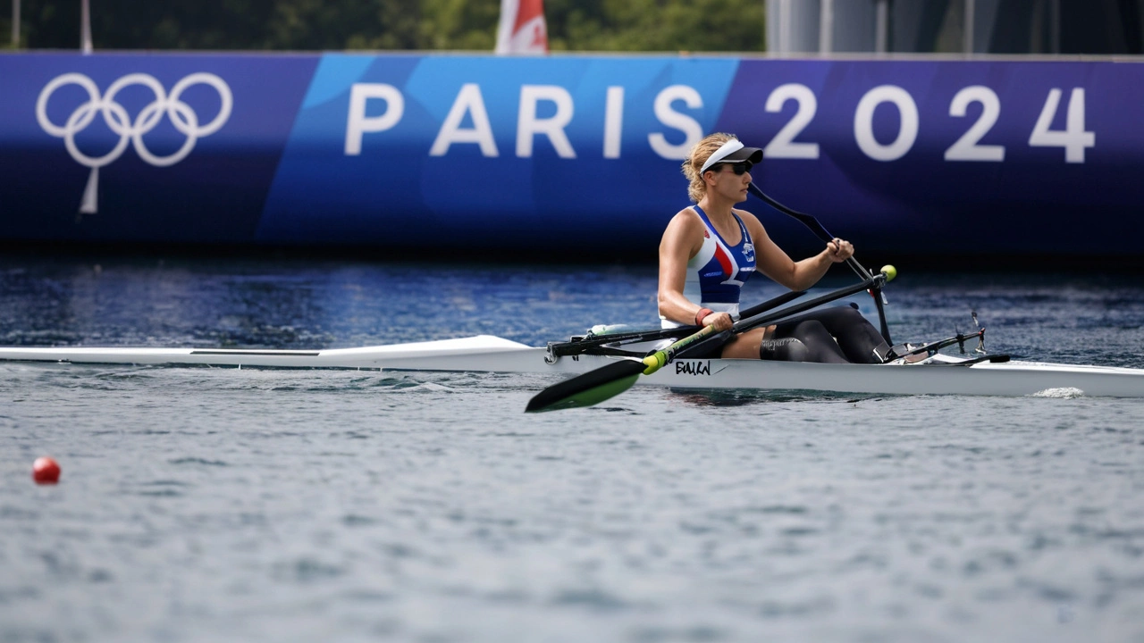 Lucas Verthein e Beatriz Tavares se destacam no remo e ficam no top 15 em Paris-2024