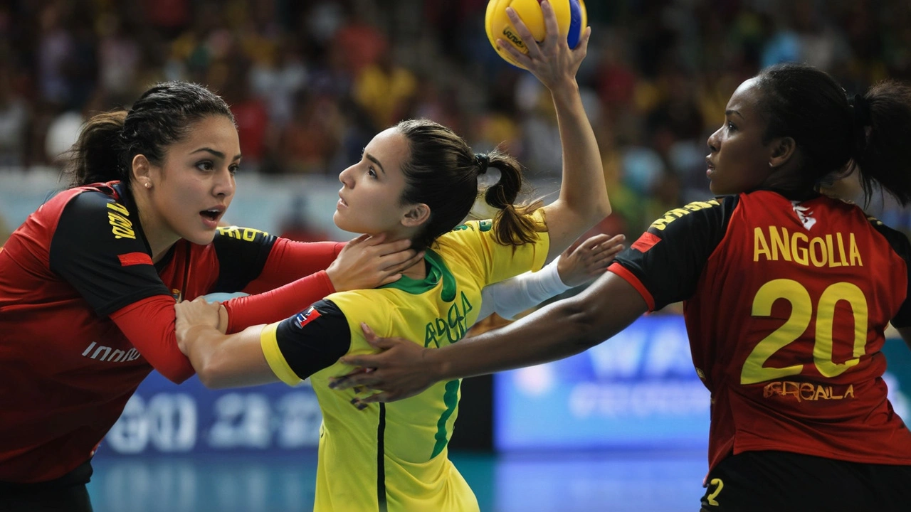 Seleção de Handebol Feminino do Brasil Avança às Quartas de Final Após Vitória Sobre Angola