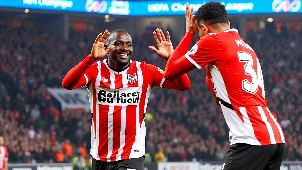 PSV conquista vitória arrasadora sobre Girona na Liga dos Campeões