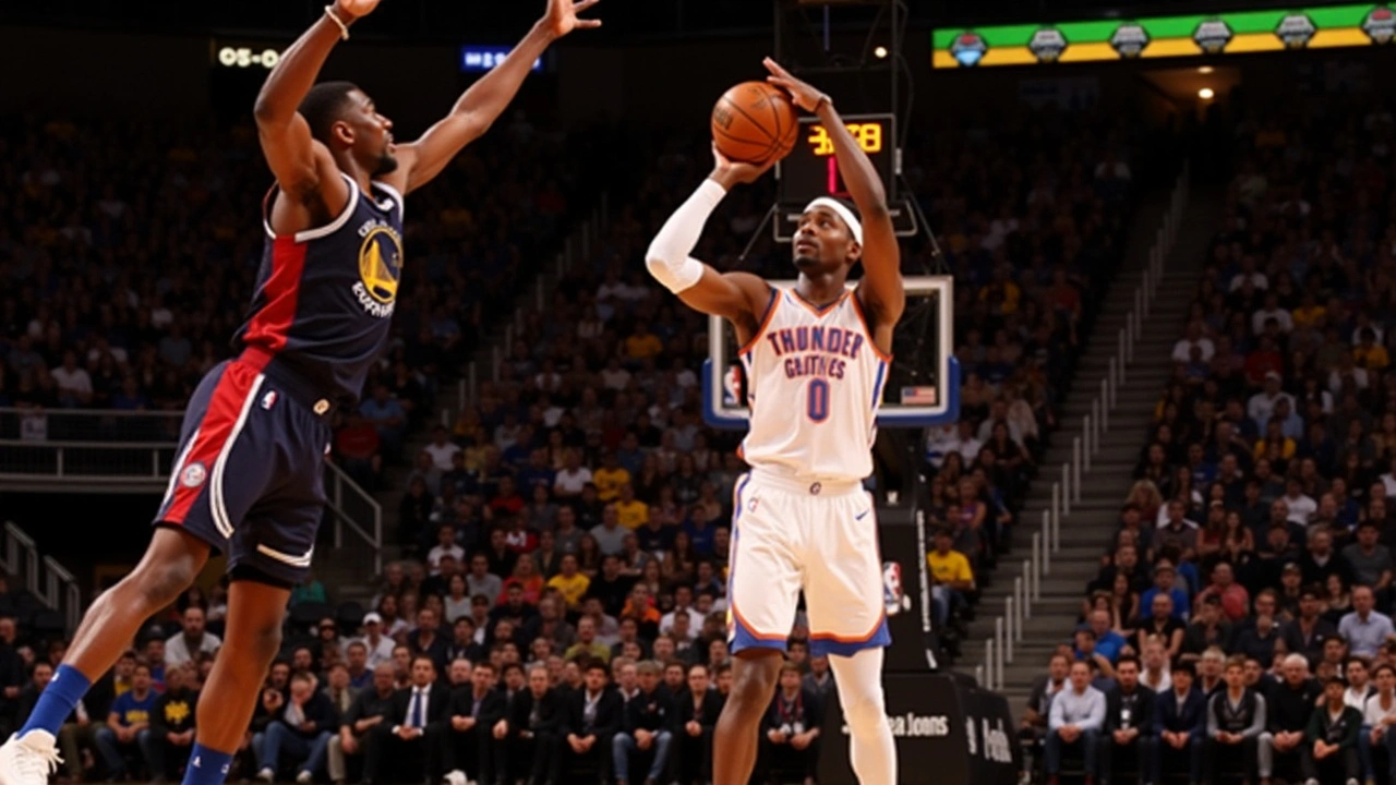 Shai Gilgeous-Alexander Brilha com 52 Pontos enquanto Thunder Cai para Warriors na NBA