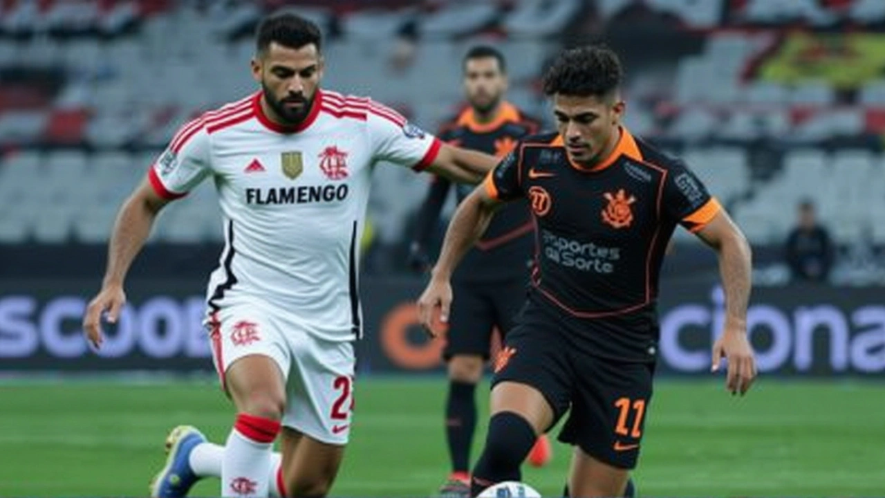 Flamengo vira 2 a 1 contra Corinthians e abre vantagem no Brasileirão